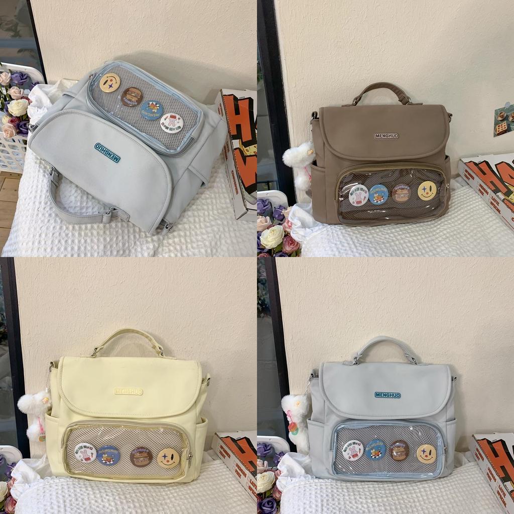 Harajuku Style Crossbody Bag With Polyester Material For Daily Casual Wear