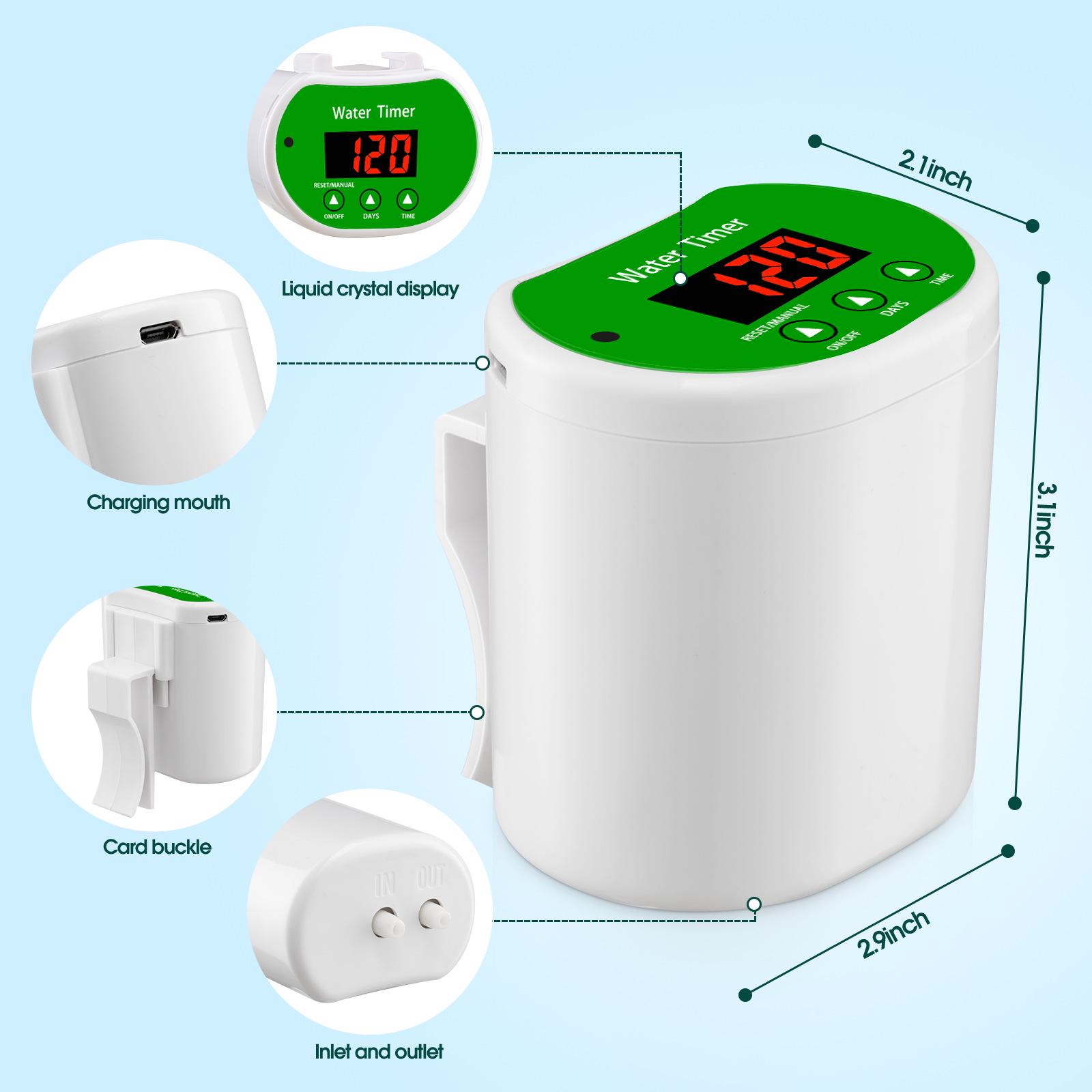 Automatic High-Flow Smart Plant Watering Timer
