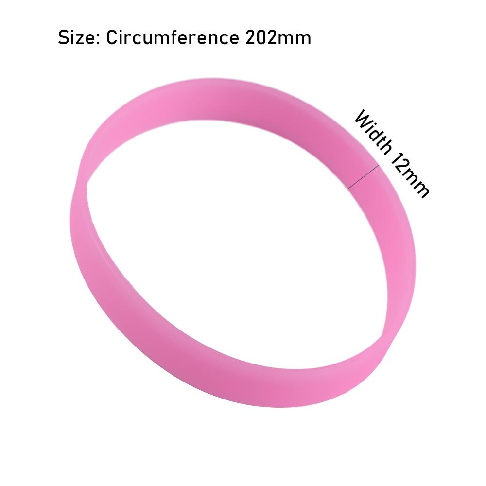 Friendship Bands Luminous Rubber Bracelets Fitness Wristband Silicone Sweat Band Sports Wristbands