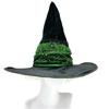 Ladies Fashionable Hat Party Ornament Halloween Witch Hat Fashion Lace Creative for Halloween Costume Adults Kids