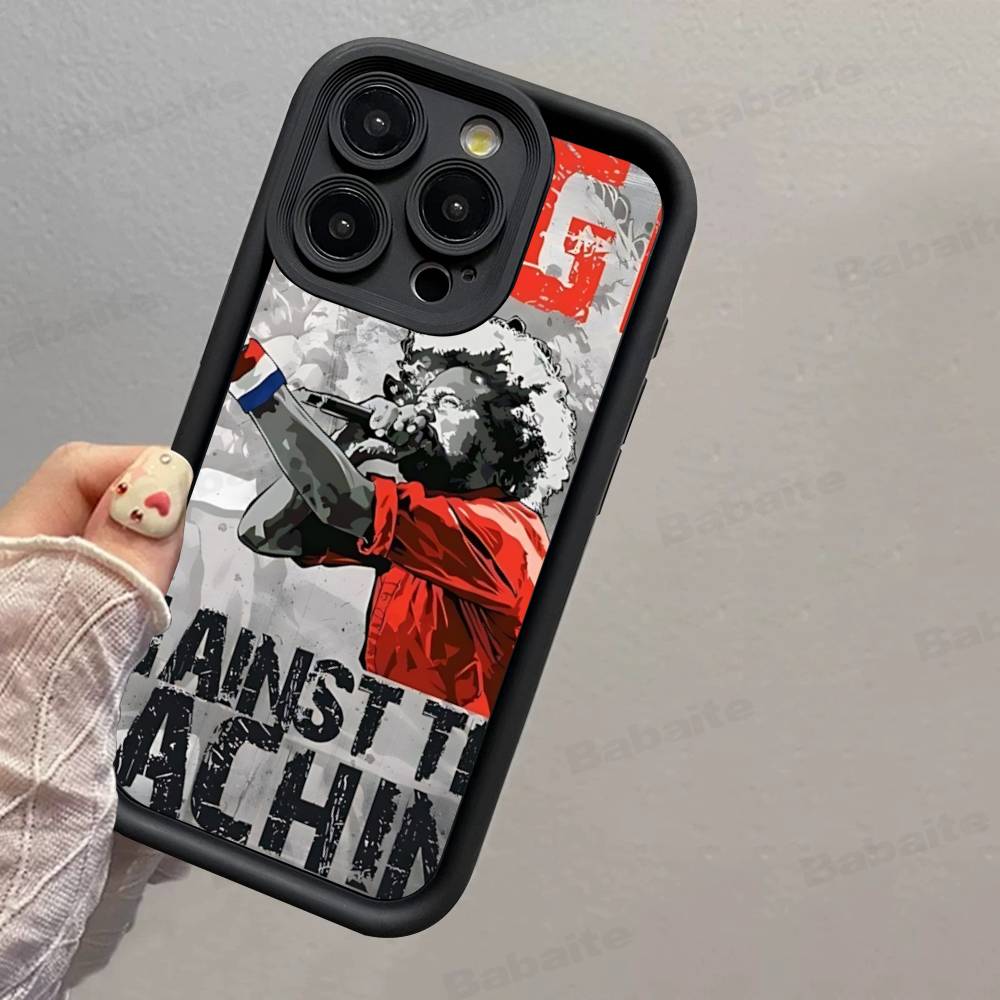 Band Rage A-Against The M-Machine Classic Phone Case For IPhone 17 16 15 14 13 12 11 Air Plus Pro Max Soft Back Cover