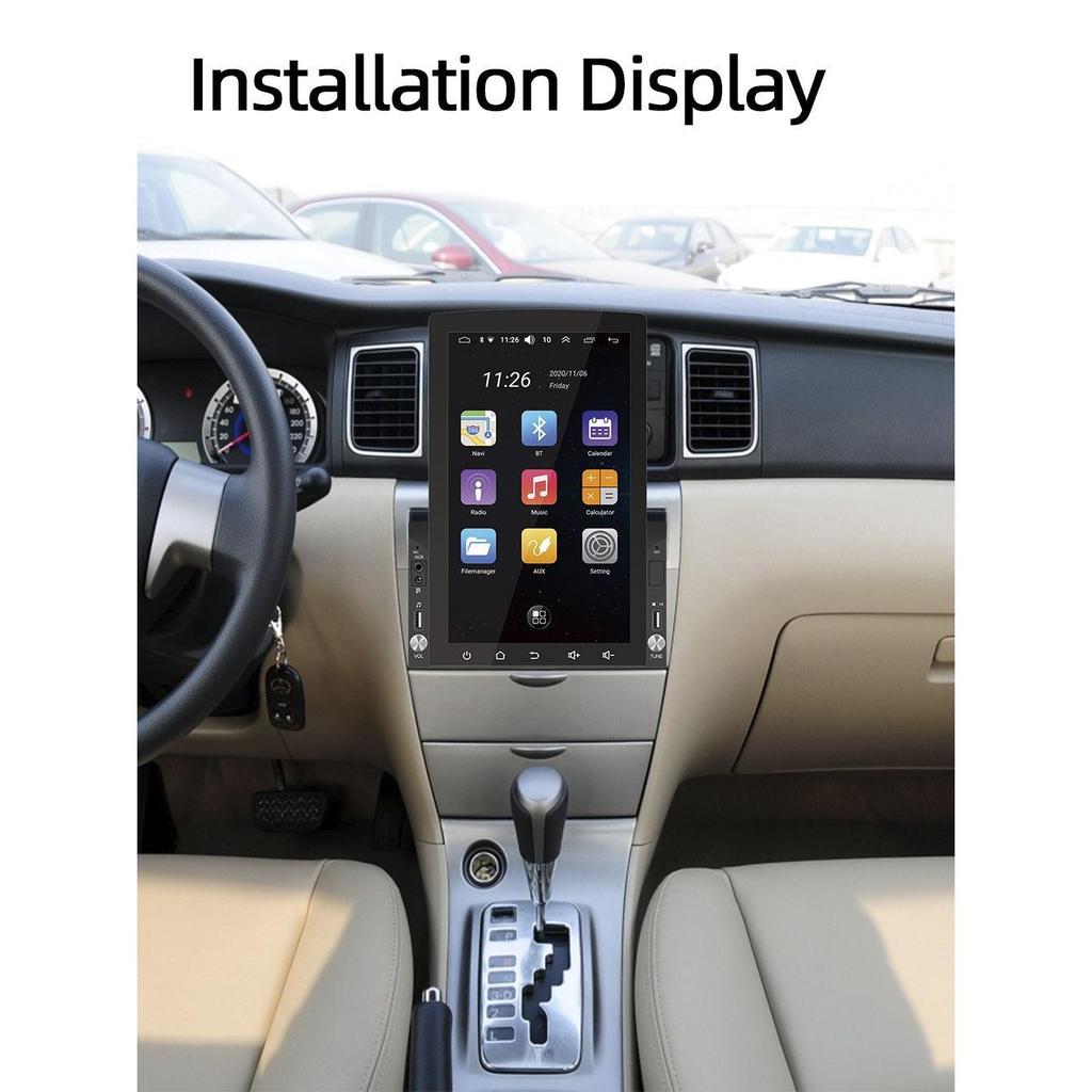 2 Din 10.1" Carplay Android Car Radio Video Mirror Link Multi-language Bluetooth FM 3USB D110 WiFi GPS