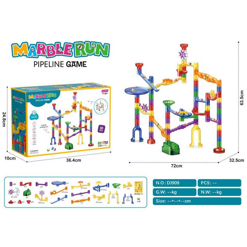 

Детский трек-бол, разнообразие, сращивание, светящийся конструктор, сборка, трехмерный лабиринт из труб, развивающая игрушка