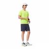 Li Ning Versatile Casual Soft Comfortable Sports Shorts Men shorts Navy-Blue AKSW677-2