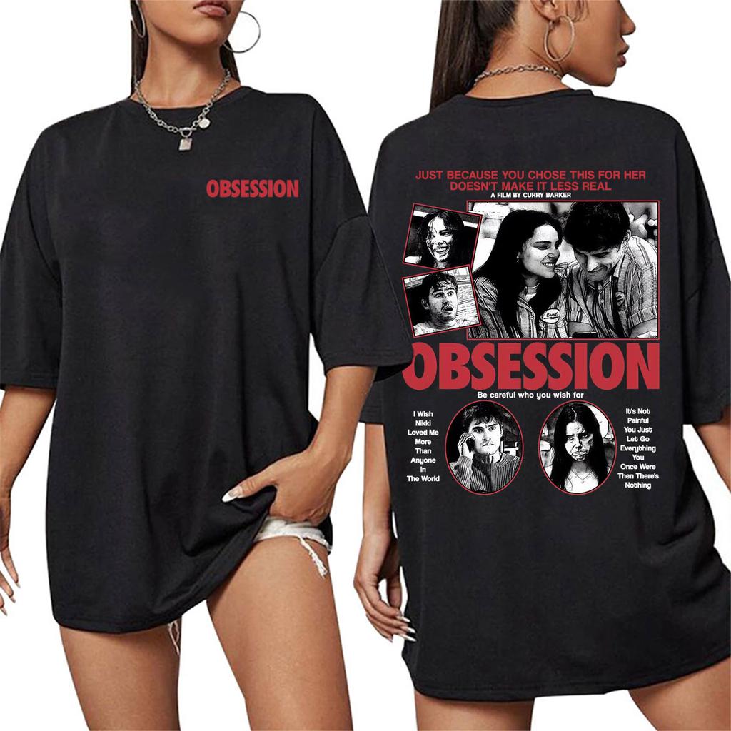 Obsession 2026 Horrorfilm Merch T-Shirt Heißer Verkauf Ein Wunsch Weide T-Shirts Unisex Unisex Lässig Gemütlich 100% Baumwolle T-Shirt Streetwear