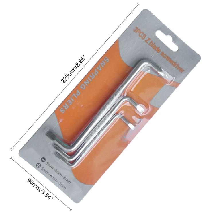 Metal Screwdrivers Kit for Small Corners Gaps Appliances Assemble & Disassemble