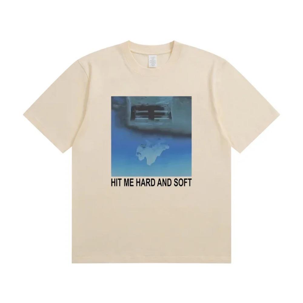 

This Women s Fashionable Short Sleeved Rap T-shirt Features a Unique Letter Print and a Simple Casual Clean Top XXXL