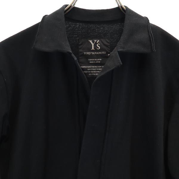 Yohji Yamamoto 7 minutes sleeve With collar cardigan 2 black Women Used