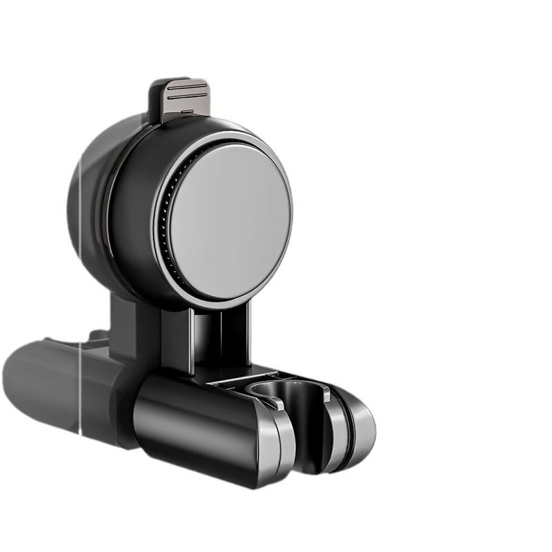 No-Drill Suction Cup Shower Head Holder & Storage Rack