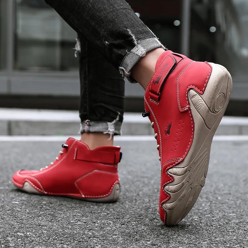 Women's Casual Shoes Lightweight Breathable Waterproof Le Fu Shoes Multifunctional Luxury Brand Couple High Top Boots Sneakers