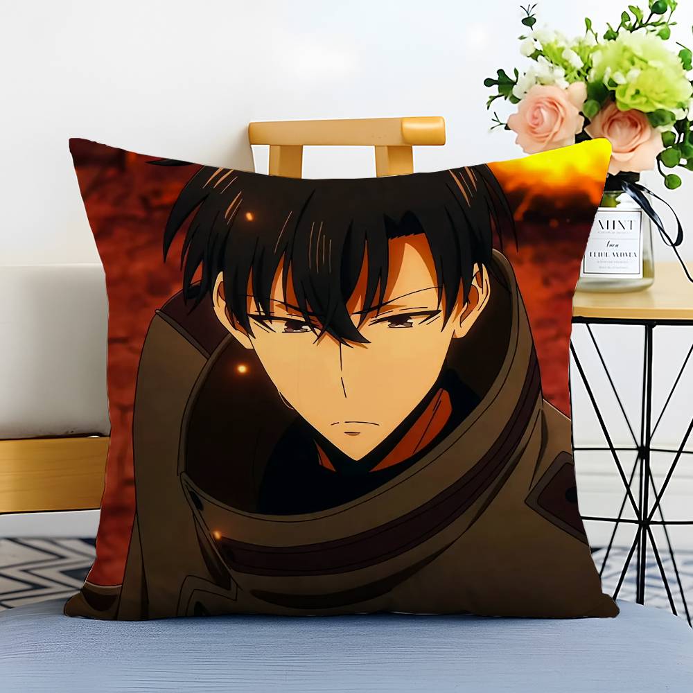 Cool Man S-Solo Leveling-MT Comic Pillow Case Printed Brushed Fleece Pillow Baby Skin-Touch Eco-Friendly Dye-Sublimat