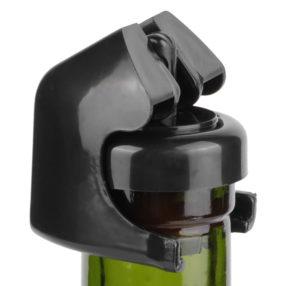 5 szt. Korek do butelki wina szampana Konserwator wina Korek Uszczelniający Czarny