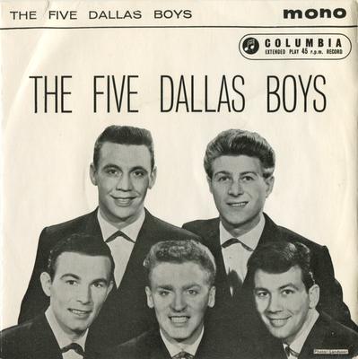 7inch Record FIVE DALLAS BOYS - The Five Dallas Boys SEG8035 Columbia UK Pop Used