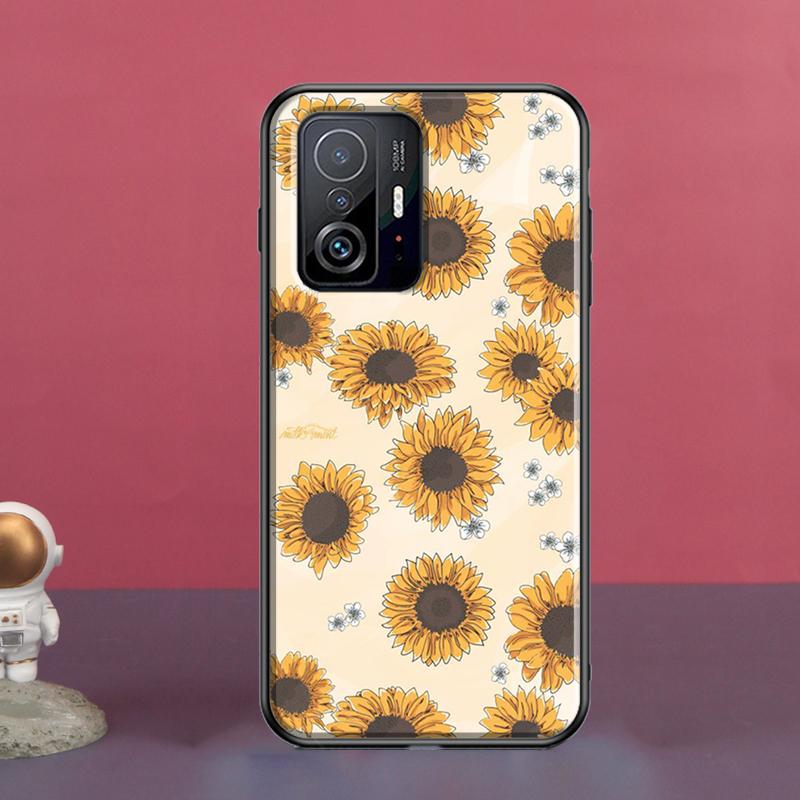 

Чехол с изображением подсолнуха для POCO X5 X3 F5 Pro X4 F4 GT M5s C40 F3 для Xiaomi 13 Lite 12 11T 12T Pro 12X POCO X5 Pro