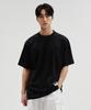 BUZZERBEATER Flatback Mesh Functional Short Sleeve T-Shirt_Black