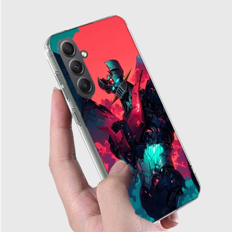 G-Goldorak UFO Robot Phone Case For Samsung A16 A26 A36 A56 A17 A03S A04S A02S A05S A50S A30 A20 A70S A40 A21 Galaxy Note 20 10