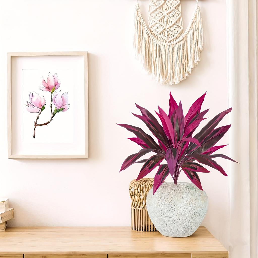 1pc Artificial Simulation Greenery, Spring & Summer Seasonal Decorations - Indoor/Outdoor Decoration