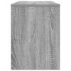TV Stand Grey Sonoma 80 x 30 x 40 cm Particleboard