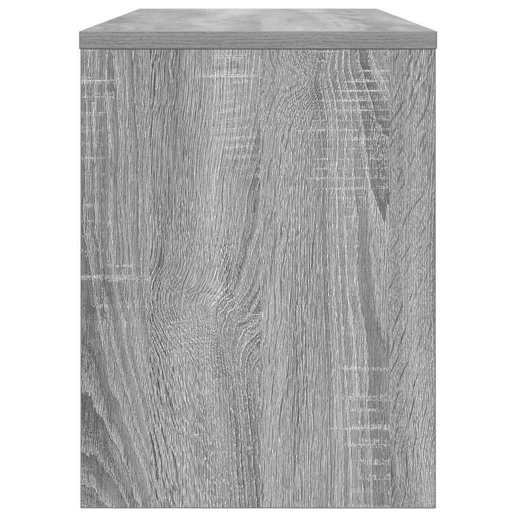 TV Stand Grey Sonoma 80 x 30 x 40 cm Particleboard