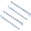 2 Pairs (4pcs) Stereo Removal Tools Key Replacement. Radio Car Radio Removal Tool Unit CD Player P Key Fiitings Pin Stereo Tools (Compatible with
