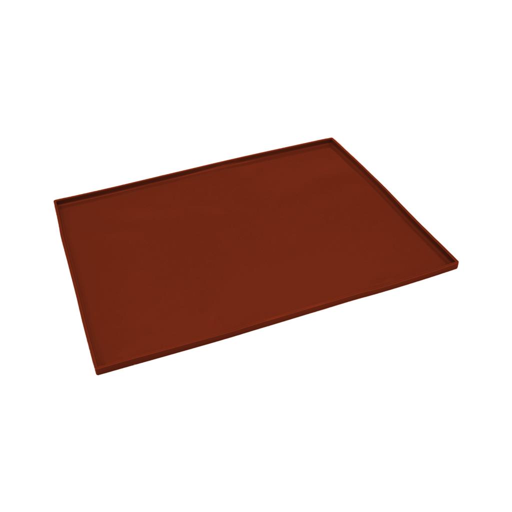 Lebensmittelechte Silikon-Backmatte 40×30cm Hitzebeständig Vielseitig für Biskuitrolle Pizza Kinder-Essmatte Küchenwerkzeuge
