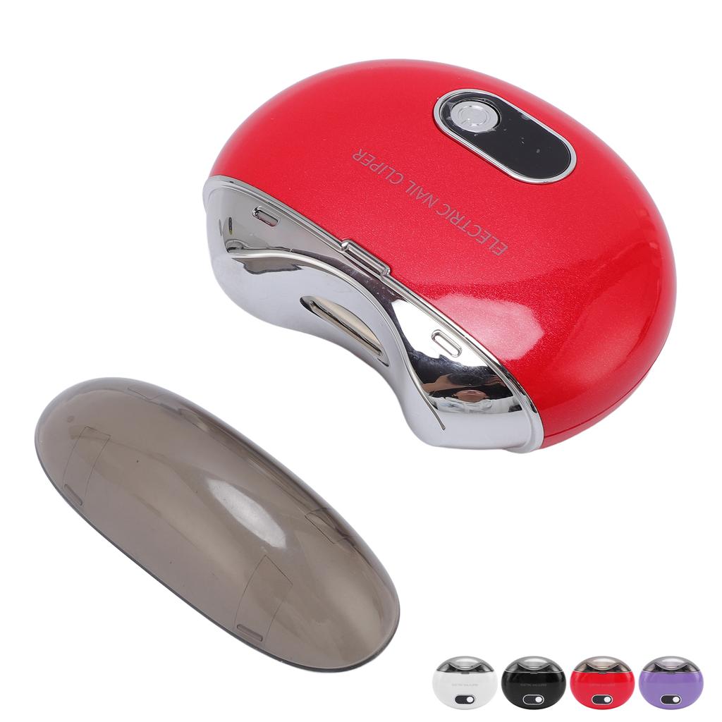 3 Gears Automatic Electric Nail Clipper Low Noise Nail Clip Storage Safety Electric Nail Trimmer For