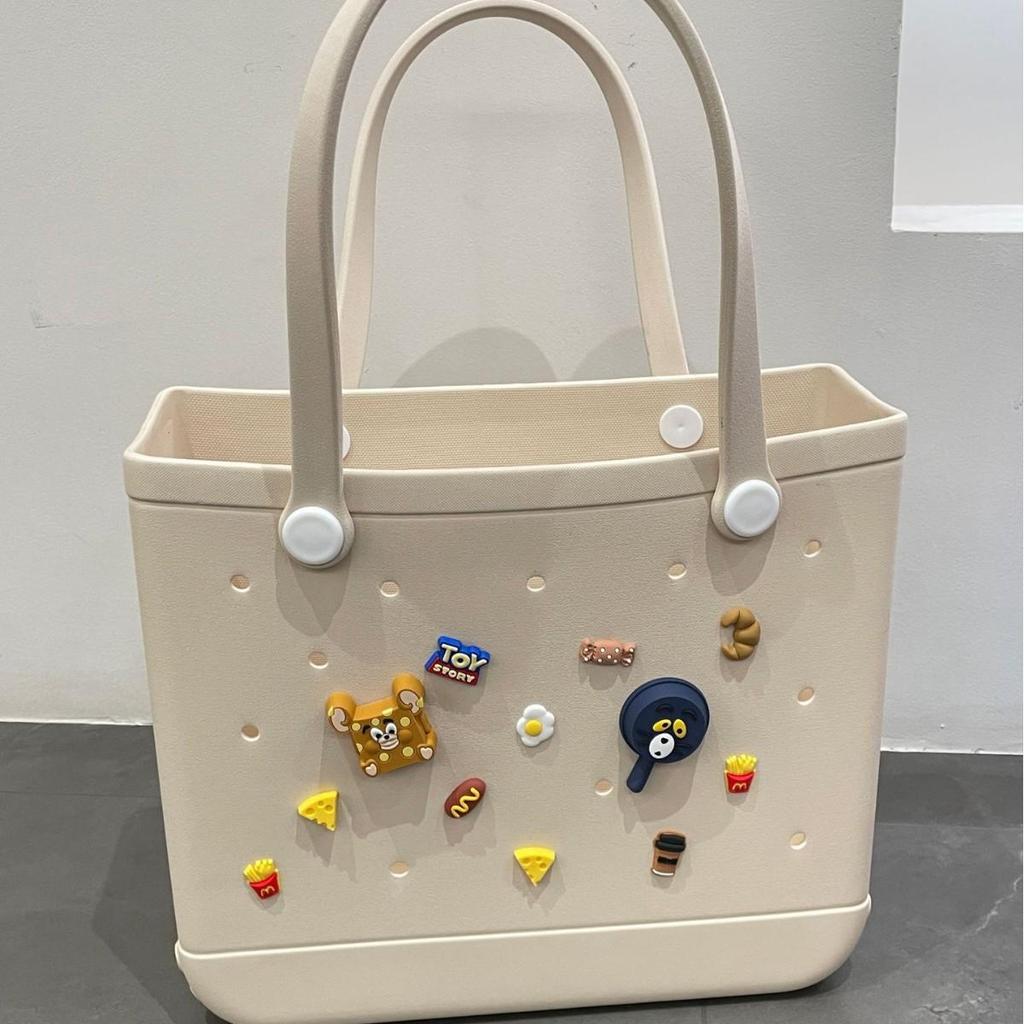 EVA Beach & Shopping Bag: Women's Handheld, Pet-Friendly Storage, Hole Design, Large Capacity (2025 Model)
