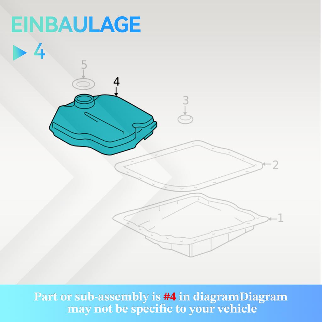 Transmission Filter Gasket Kit For TOYOTA Alphard Camry Corona Sienna Lexus ES240 ES300 ES330 RX300 RX350 3533008010 35330-08010