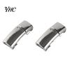 Lazy Shoe Lace Buckle 1 Pair Shoelace Metal Magnetic Lock Laces Clip No Tie for Sneakers Kids Adult Curved Fastener