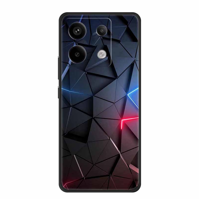 For Xiaomi Redmi Note 13 Pro 5G 4G Case Animals TPU Soft Silicone Back Cover Phone Cases for Redmi Note13 4G 5G Bumper Wolf Para