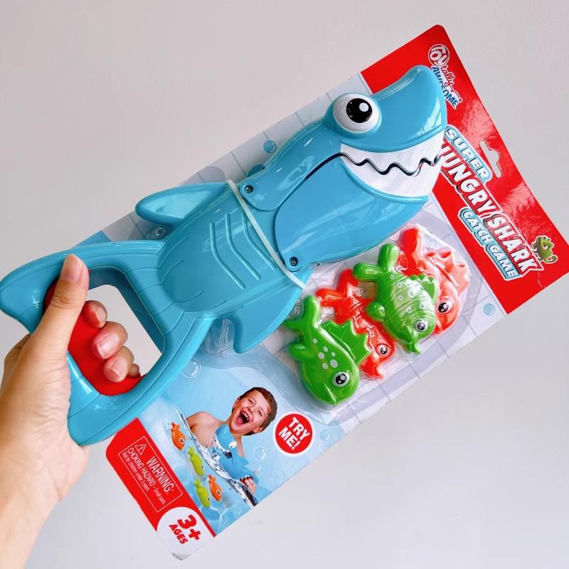 Kids' Bath Toys: Crocodile and Fish Game – Creative, Educational Bathtub Fun