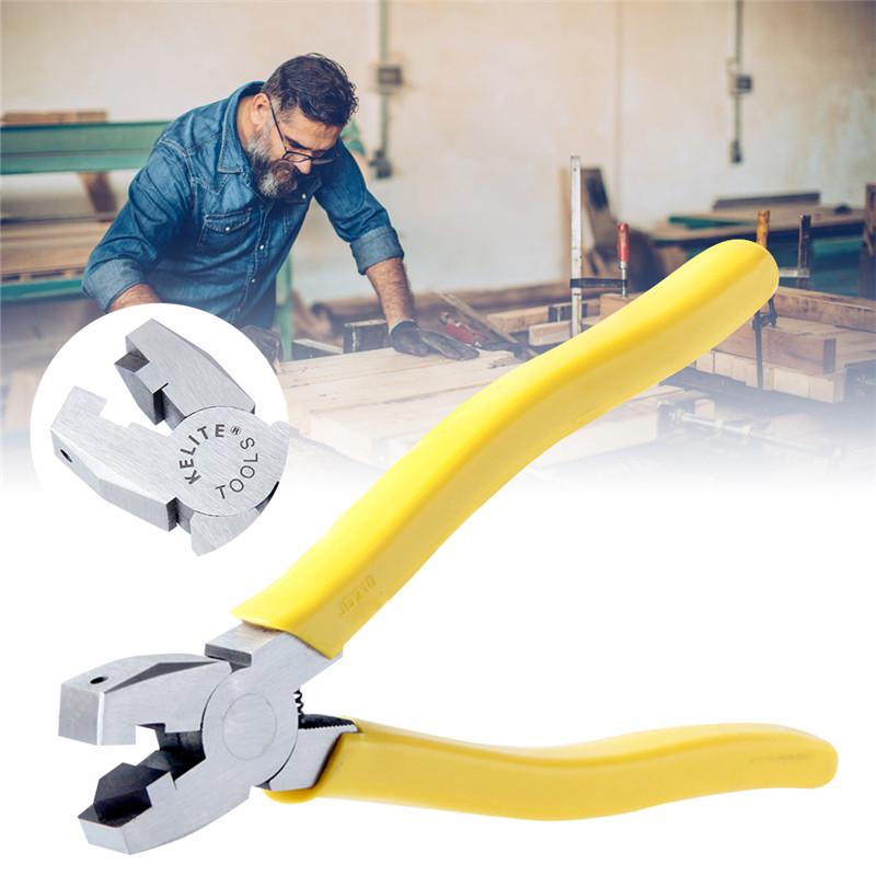 V Shaped Crimping Pliers Photo Frame Folding Edge Pliers Woodworking DIY V Shaped Crimping Pliers Photo Frame Folding Edge Pliers Woodworking DIY