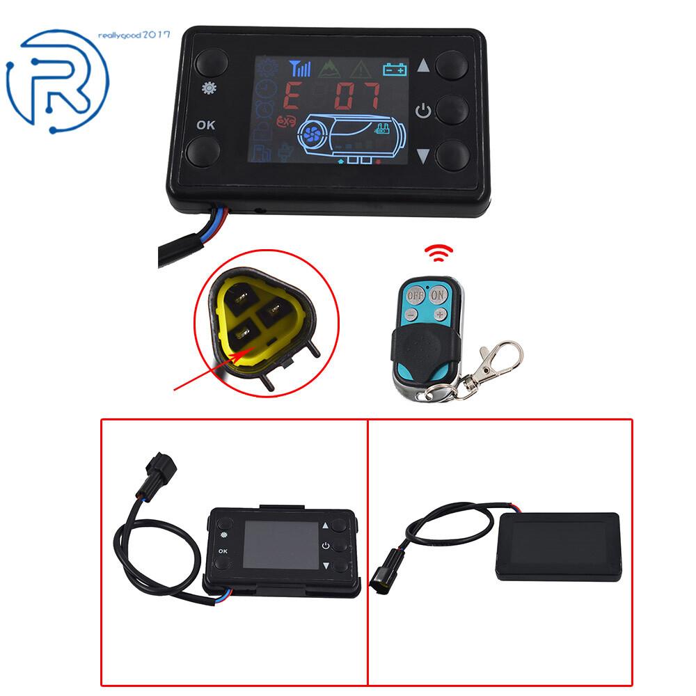 8KW 12/24V W/ Remote Control For Car Air Diesel Parking Heater Car LCD Monitor
