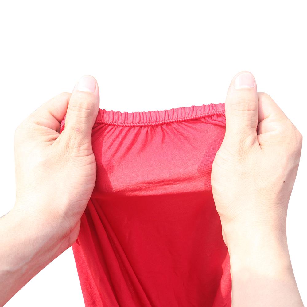 Evrensel Motosiklet Örtüsü Motosikletler için Tüm Hava Koşullarına Uygun, Toza Karşı Elastik Dış Mekan Tam Kapak