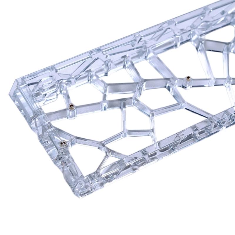 1PC Ventilated Keyboards Shell Case Durability Enhances Airflow for GH60 GT60 Multiple Brands Easy Installation