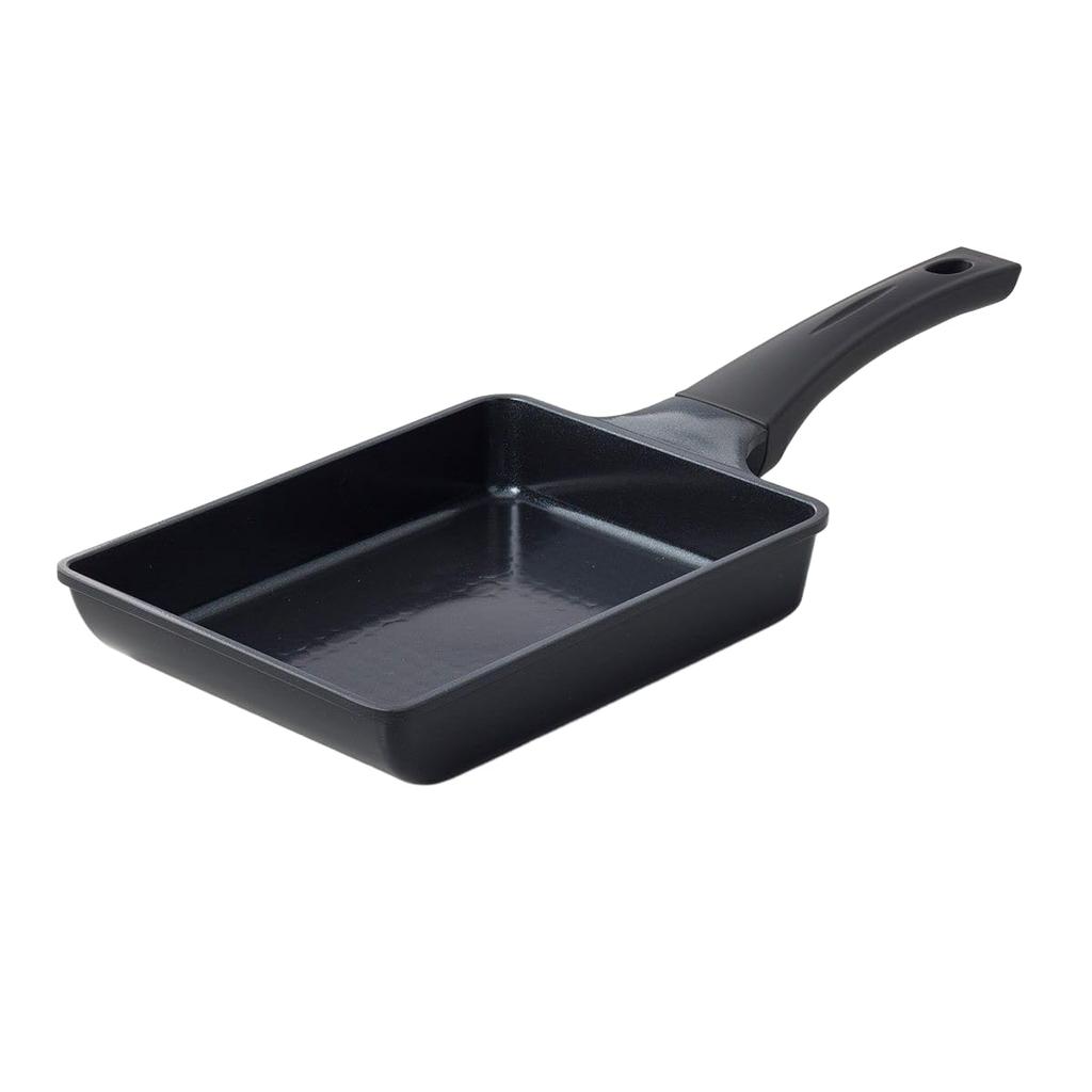 KUKUNA Jade Quad Coating Egg Omelet Frying with Both Induction and Gas Lightweight for Easy Omelet Perfect for Making Rolled Omelets and Coating Pan,