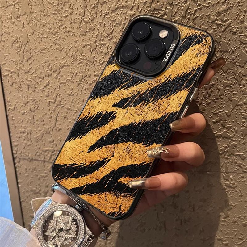 Applicable To iPhone16 Apple Mobile Phone Case 15ProMax Europe and America 14 Tiger Pattern 13 Personality 12 Popular New Models