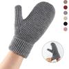 Knit Stretchy Winter Gloves Fleece Lining Snow Gloves High Quality Thermal Gloves  for Women Men
