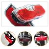 Bicycles Rear Reflector Tail Light Waterproof Bicycles Rear Seats Reflective Taillight Luggage Rack Mounted Bike Light