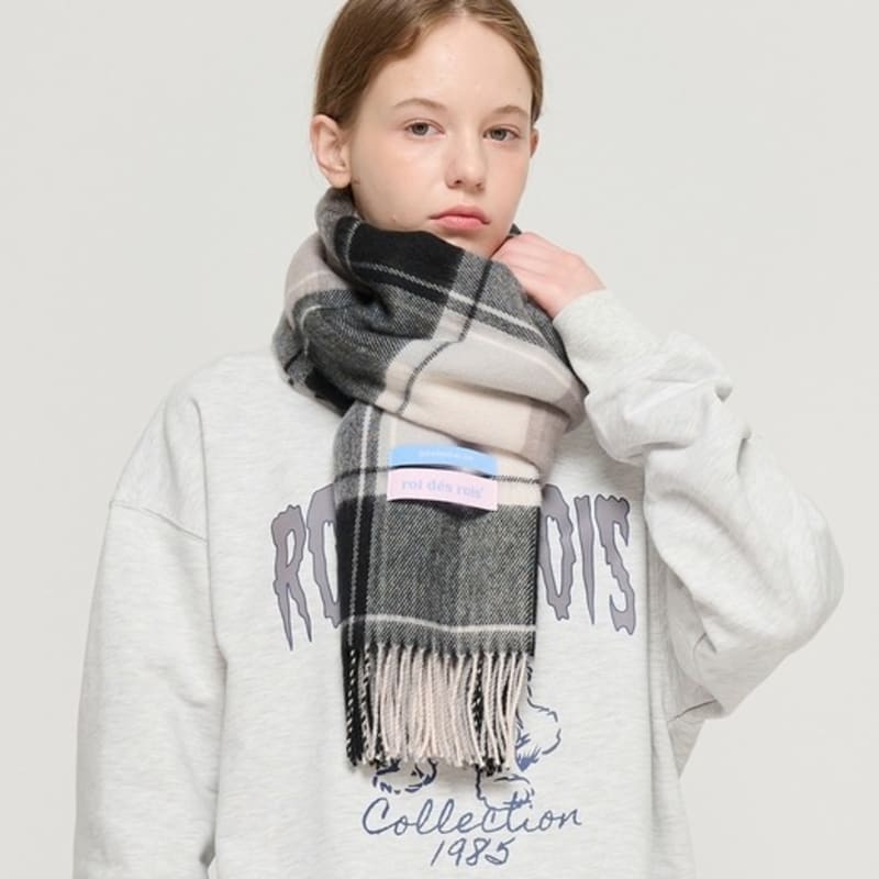 ROIDESROIS Holiday Edition Check Muffler (11 colors)