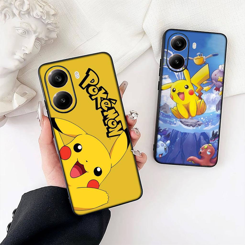 P-Pokemons GO P-Pikachus Mewtwo Phone Case for Samsung Galaxy S25 Edge S24 S23 FE Plus Ultra A16 A15 A55 A57 5G Cover Casing