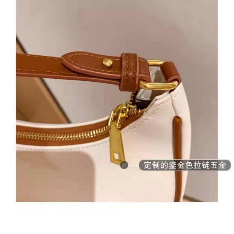 Women's Bags, Crescent Bags, Fashionable and Versatile Commuter Underarm Bags, High-end Niche Single Shoulder Handbags, Dumpling Bags.