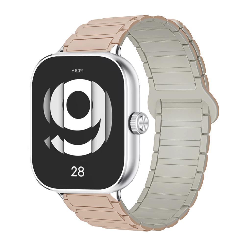 Magnetický náramek pro řemínek Redmi Watch 4 Silikonové pásky pro Xiaomi Mi Band 8 9 pro Řemínek k hodinkám Vyměnitelné příslušenství Correa