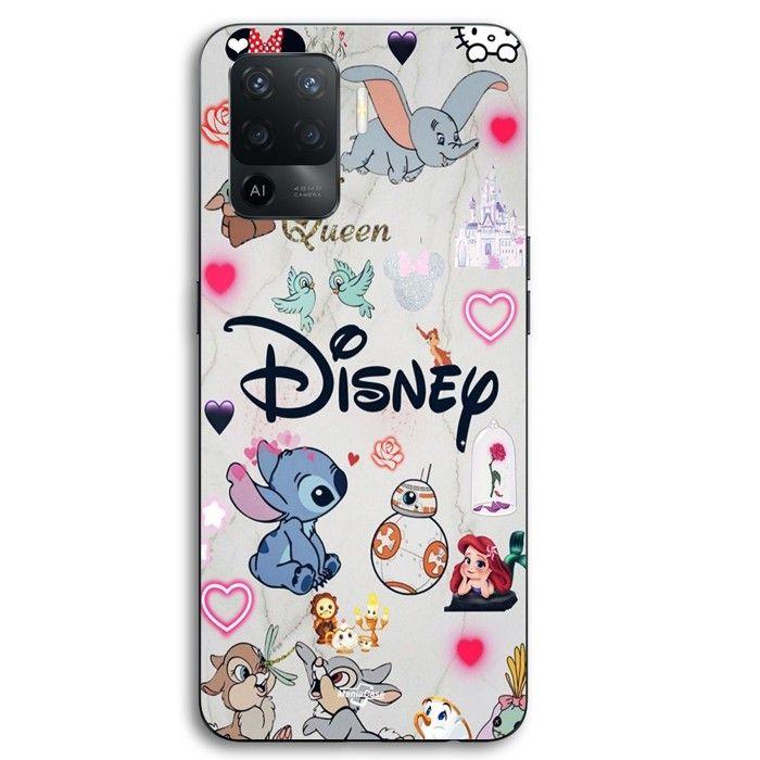 Coque Pour Oppo A94 Disney personnages Stitch Ariel Dumbo Maniacase