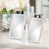 Car Sun Visor Vanity Mirror ,Rechargeable Makeup ,Tabletop Cosmetic Light up