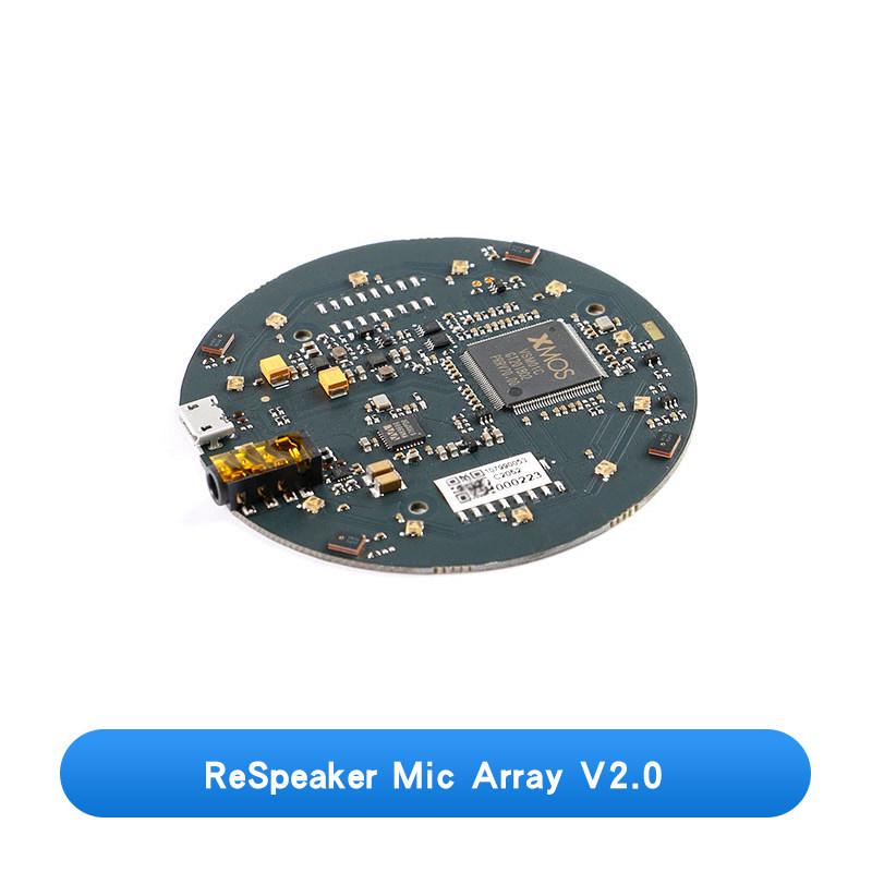 

ReSpeaker USB Масив Мікрофонів V2.0: Плата розробки для розпізнавання мови Standard