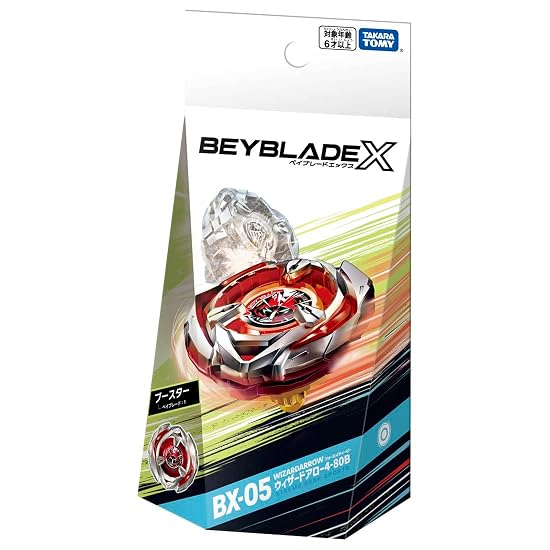 TAKARA TOMY BEYBLADE X BX-05 Booster Wizard Arrow 4-80B
