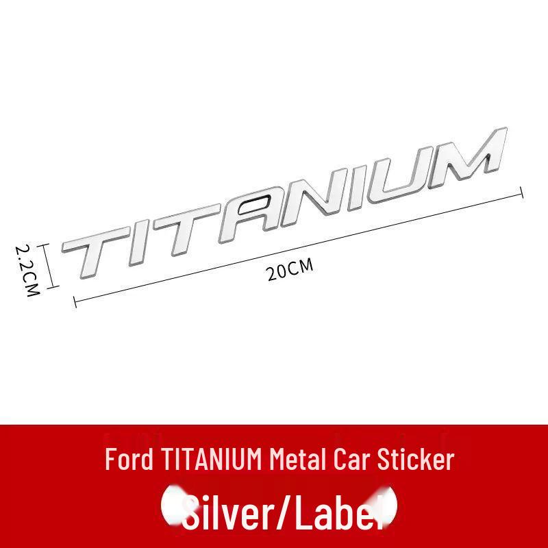 Ford Edge Explorer Sport S Titanium Hinteres Autoemblem Aufkleber white