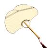Ginkgos Rice Paper Fan Chinese Styles Hand Fan Handheld Cooling Fan for Wedding Party Dance Photo Props Home Decorations