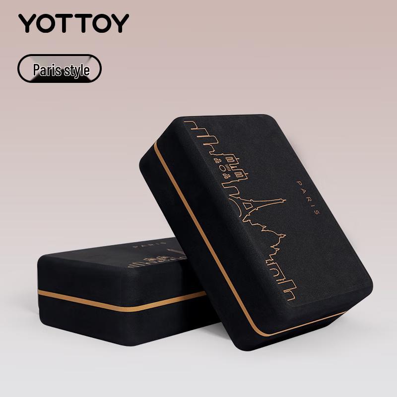 Yottoy High-Density Pilates Balance Pad & Yoga Brick